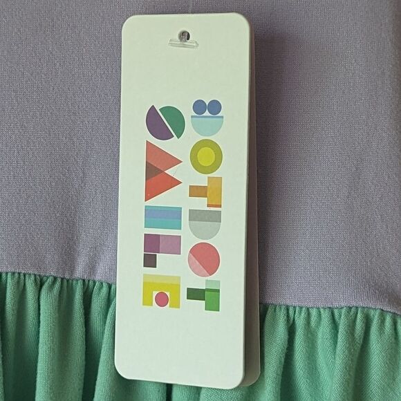 DotDotSmile Baby Twirl Dress 6–12M NWT | Pastel Lavender Mint | Chemical-Free - Picture 6 of 8